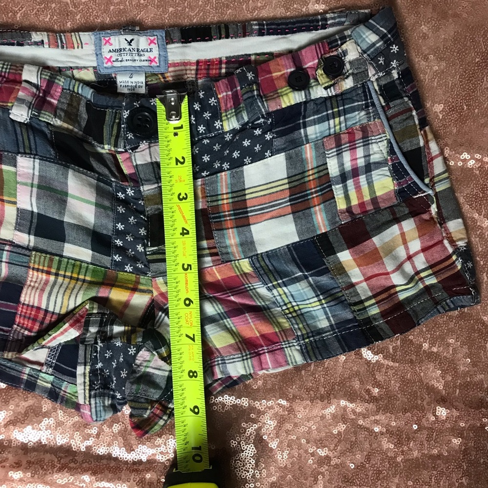 American Eagle Patchwork Short Shorts - image 6
